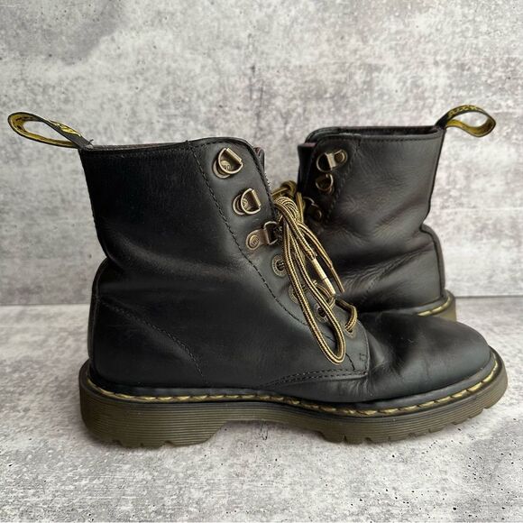 DR. Martens Luana Floral Interior Lace up Combat Boots Size 6 - Picture 6 of 8